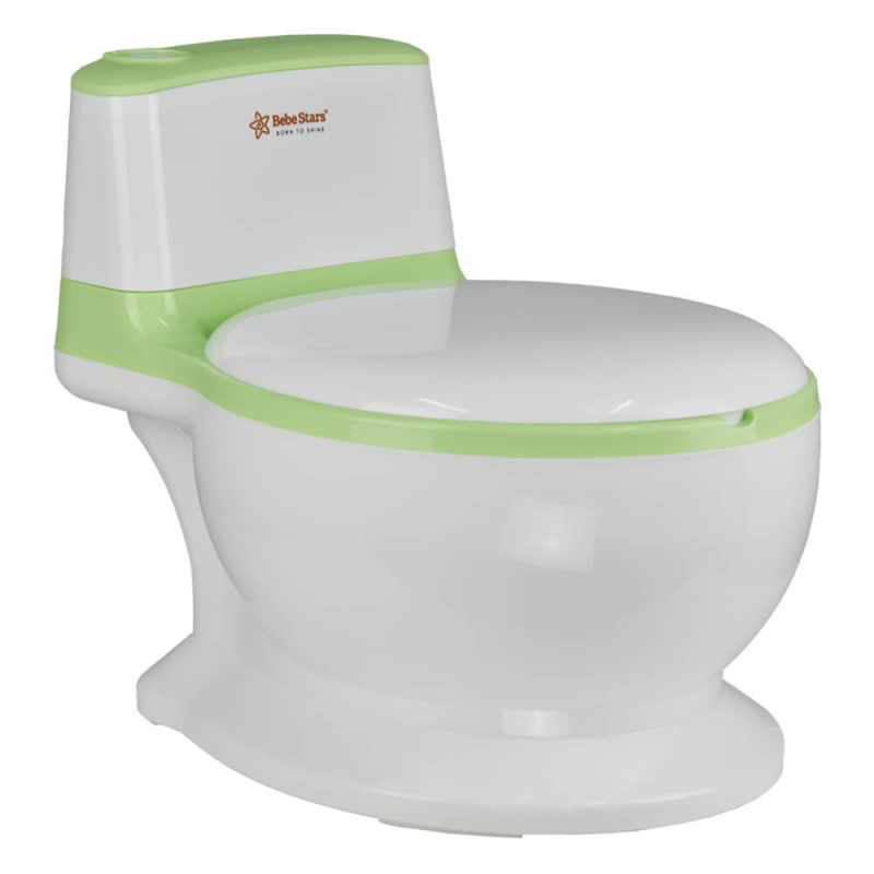 Γιογιό Με Καπάκι (27x39x32) Bebe Stars Toilet Green 53-176