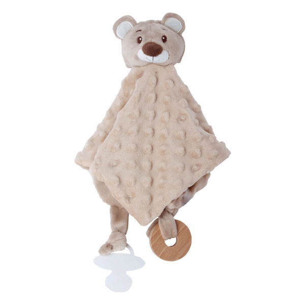 Σετ Δώρου Για Μωρά 5τμχ Bebe Stars Teddy Bear Nature 60-102