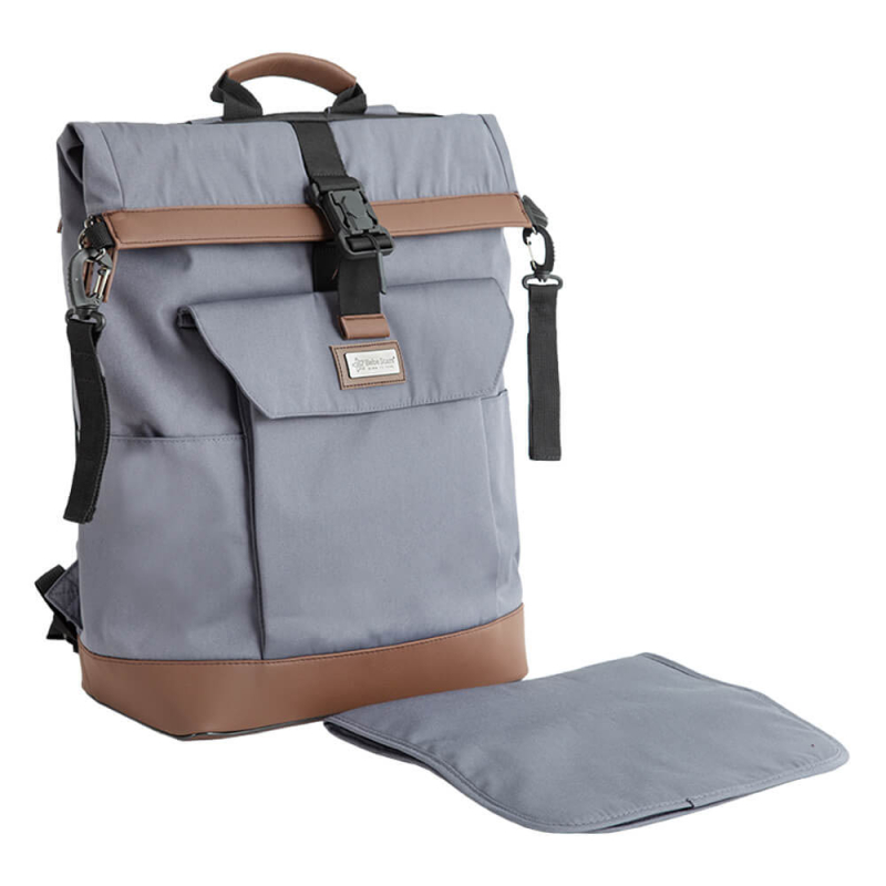 Τσάντα Αλλαξιέρα Backpack (38x20x50) Bebe Stars Grey 595-182