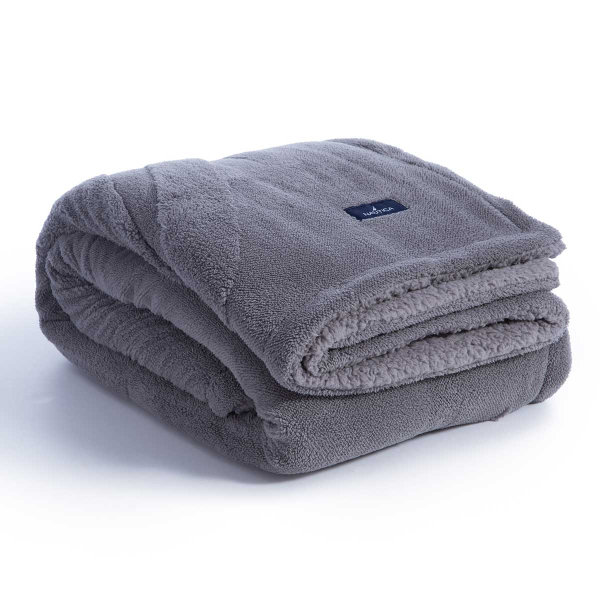 Κουβέρτα Καναπέ Fleece (130x180) Nautica By Nef-Nef Nau Coast Grey