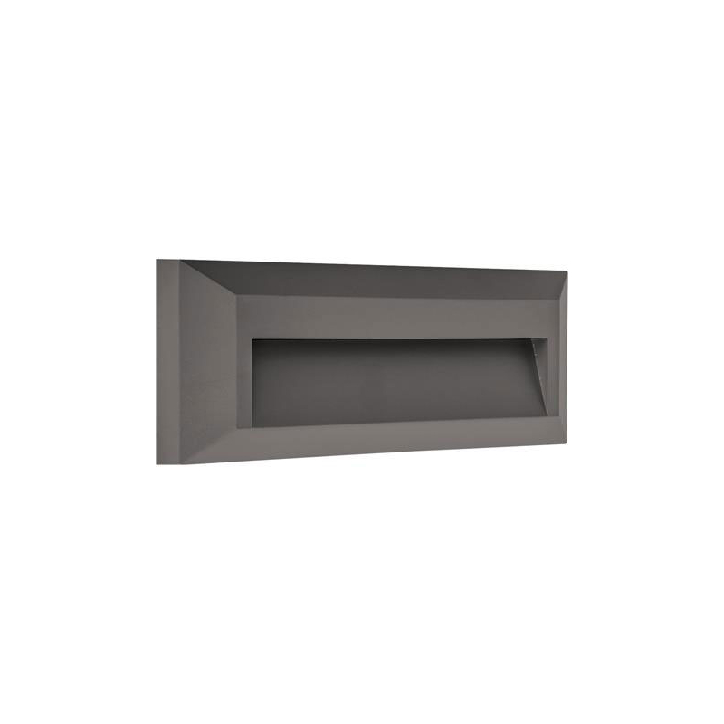 Απλίκα Led Εξωτερικού Χώρου Eurolamp 145-52083 Dark Grey 3CCT