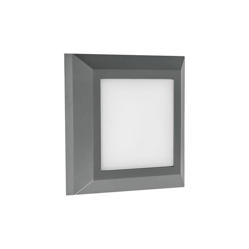 Απλίκα Led Εξωτερικού Χώρου Eurolamp 145-52087 Dark Grey 3CCT