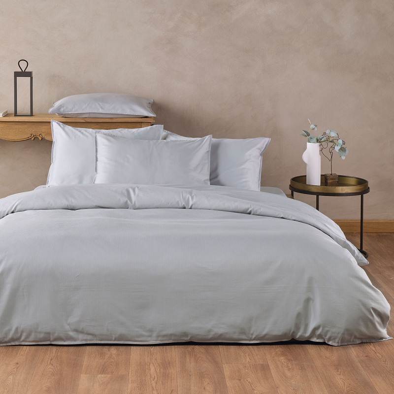 Παπλωματοθήκη King Size (Σετ 240x260) 2 Όψεων Kentia Serenity Empress 22 Light Grey