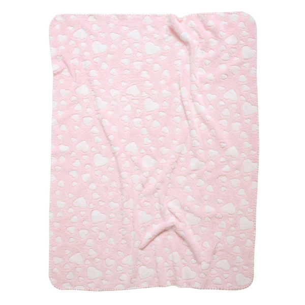 Κουβέρτα Fleece Αγκαλιάς (75x100) Das Home Relax 4907 Pink