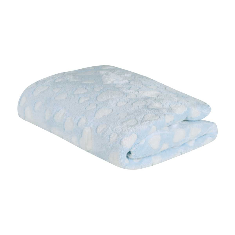 Κουβέρτα Fleece Αγκαλιάς (75x100) Das Home Relax 4908 L.Blue