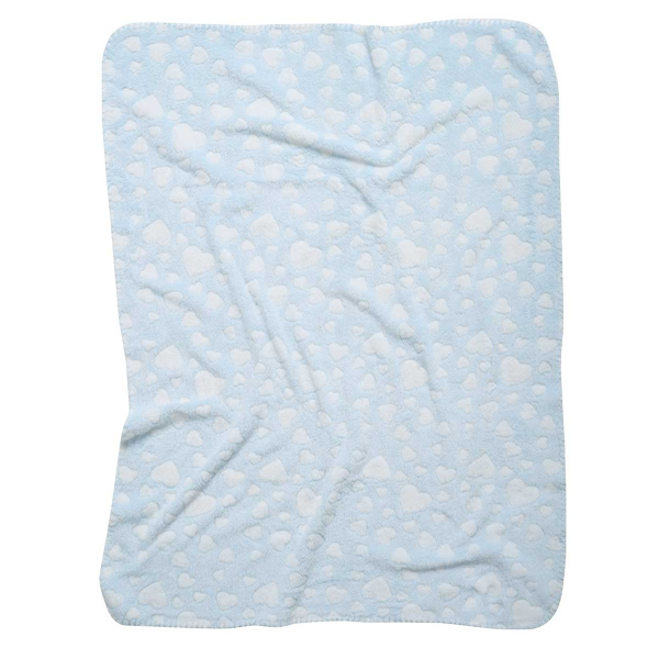 Κουβέρτα Fleece Αγκαλιάς (75x100) Das Home Relax 4908 L.Blue