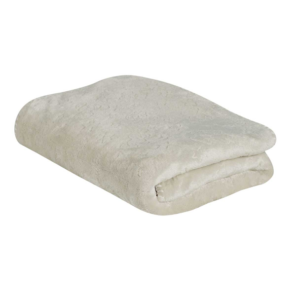 Κουβέρτα Fleece Αγκαλιάς (75x100) Das Home Relax 4906 Ecru