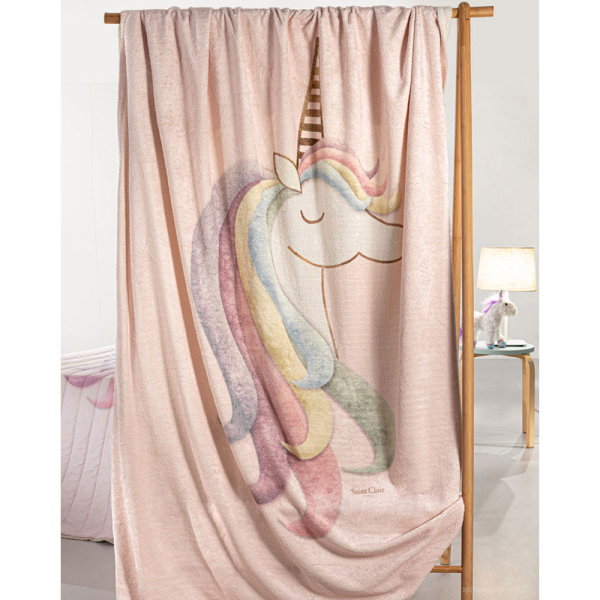 Κουβέρτα Fleece Μονή (160x220) Saint Clair Ultra Soft Cinderella