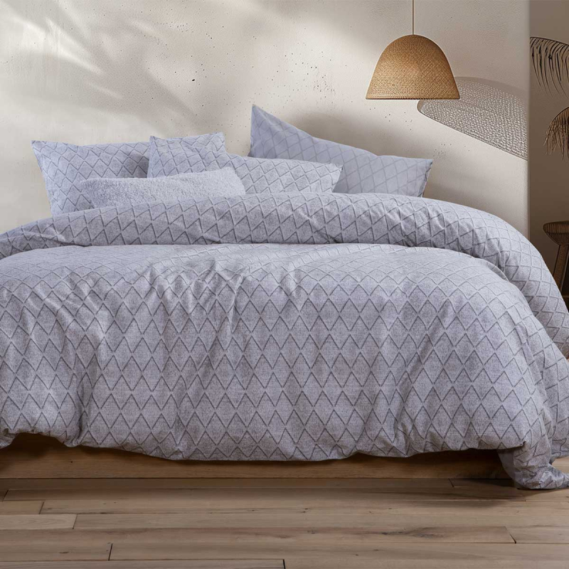 Φανελένια Σεντόνια King Size (Σετ) Nef-Nef Flannel Torredo Grey