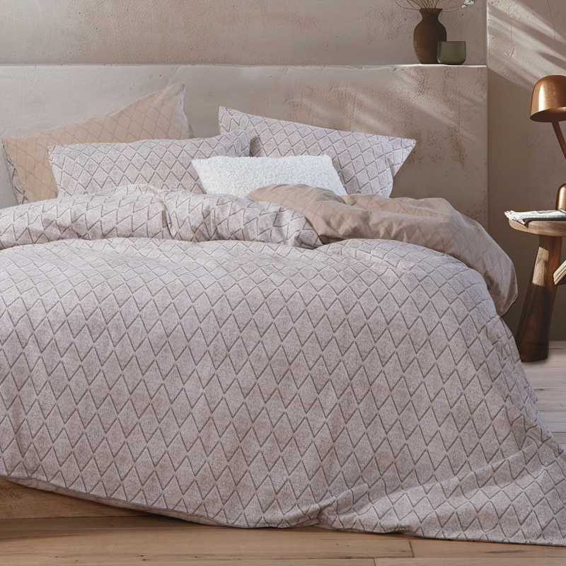 Φανελένια Σεντόνια King Size (Σετ) Nef-Nef Flannel Torredo Beige