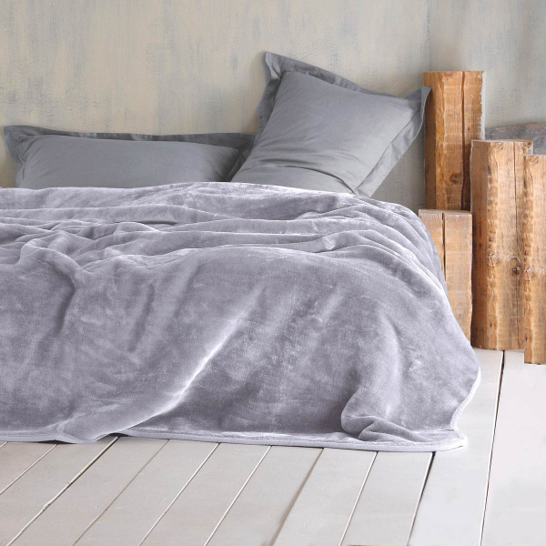 Κουβέρτα Βελουτέ King Size (240x260) Rythmos Velour