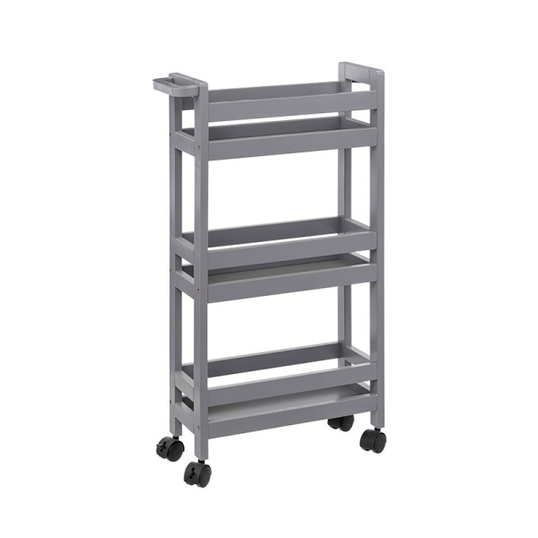 Τρόλεϊ/Ραφιέρα 3 Θέσεων (40x15x75) F-V Wheels Trolley Beton 174762H