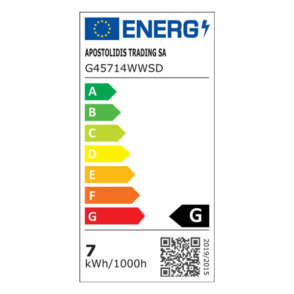 Λάμπα Led Diolamp Step Dimmable E14/7W/3000K/500Lm G45714WWSD