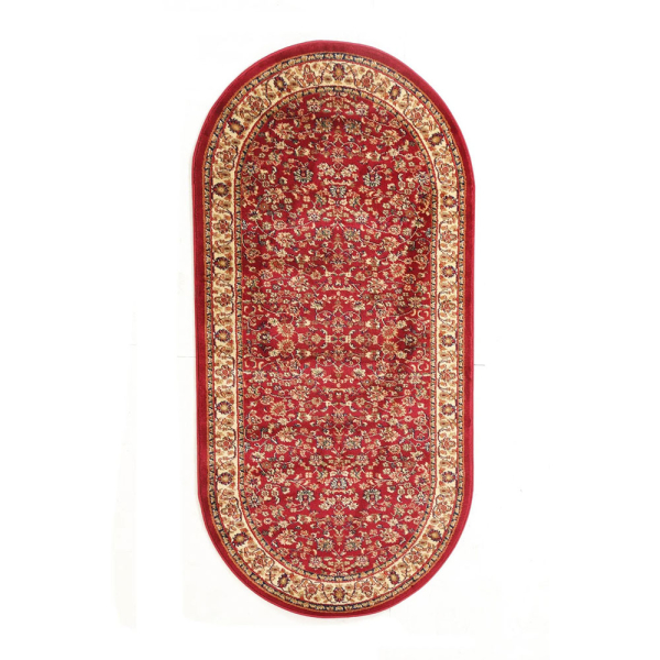 Οβάλ Χαλί Διαδρόμου (70x150) Royal Carpet Olympia 8595E Red