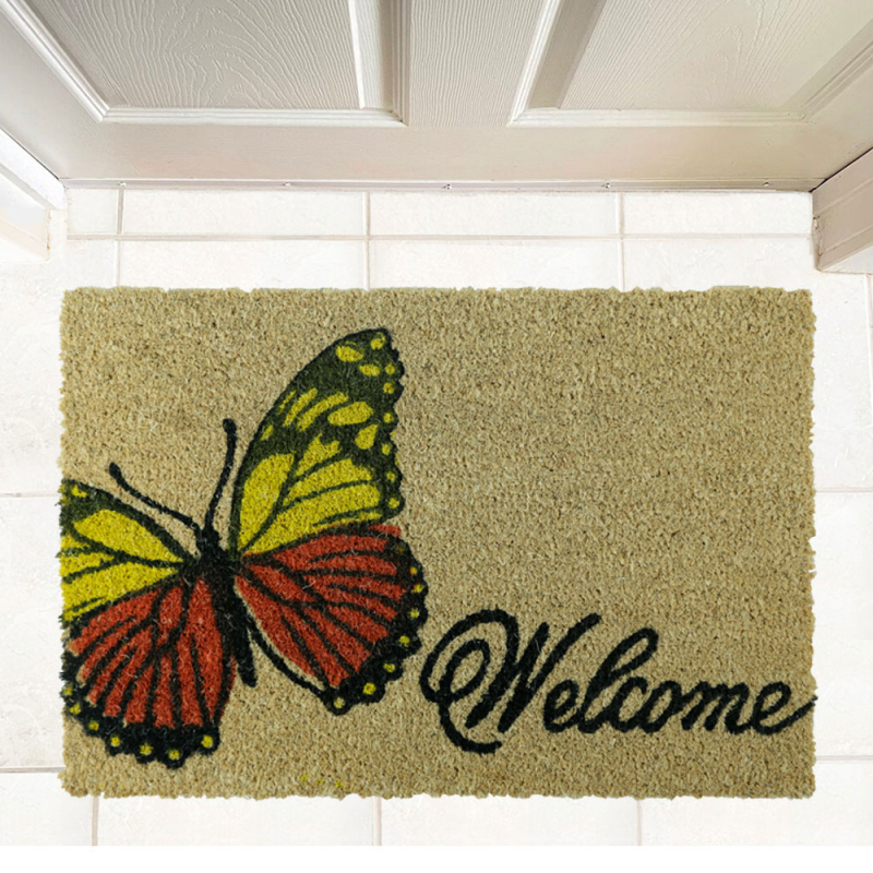 Πατάκι Εισόδου (40x60) San Lorentzo Butterfly Welcome SL8624