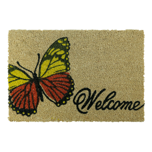 Πατάκι Εισόδου (40x60) San Lorentzo Butterfly Welcome SL8624