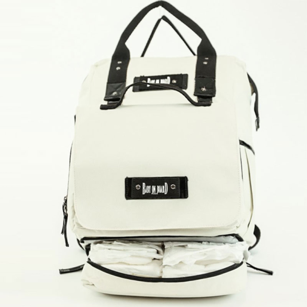 Τσάντα Αλλαξιέρα Backpack (44x16x27) Baby On Board Camille Ivory