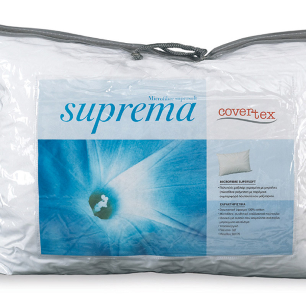 Μαξιλάρι Ύπνου Μαλακό (50x70) Vesta Suprema Microfiber