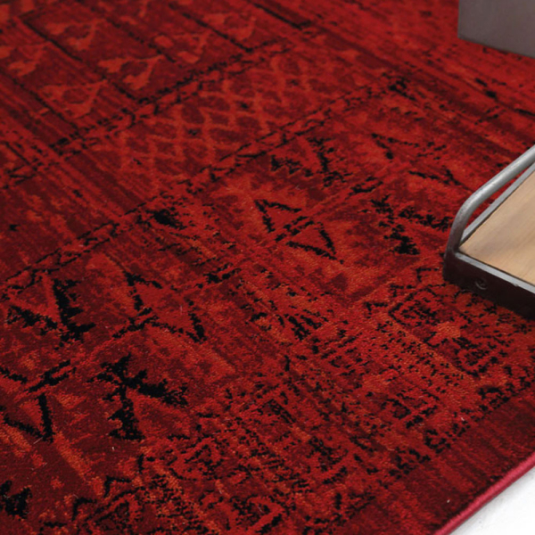 Χαλί (240x350) Royal Carpet Afgan 7504H D.Red