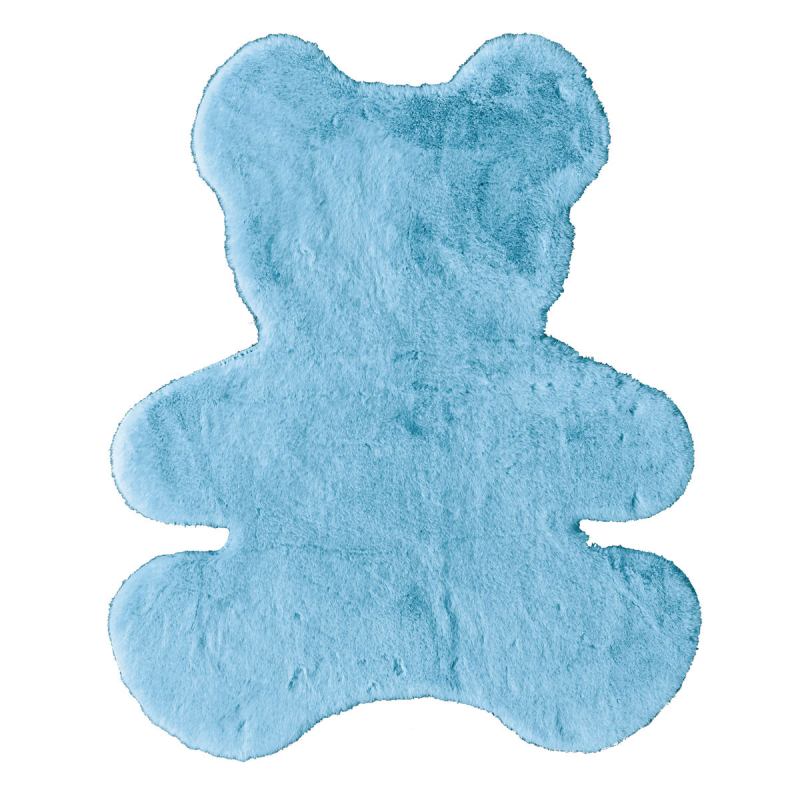 Παιδικό Γούνινο Χαλί (100×130) Kentia Kids Mike 19 Light Blue