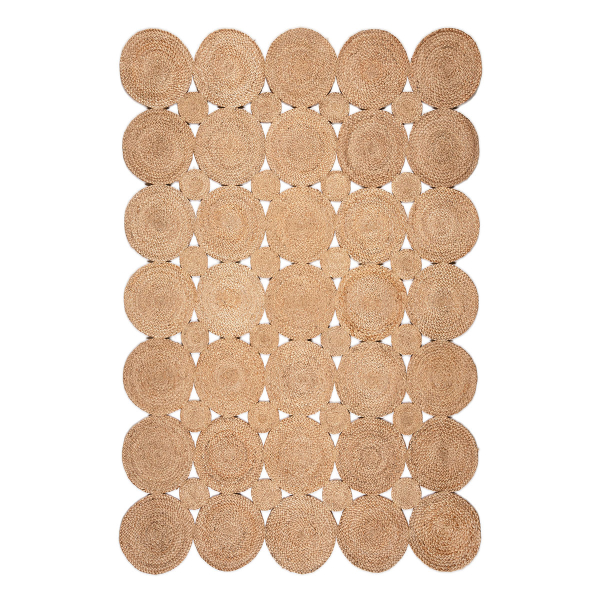 Χαλί Καλοκαιρινό (170x240) Βιοκαρπέτ Jute Rug BRD/99 Natural