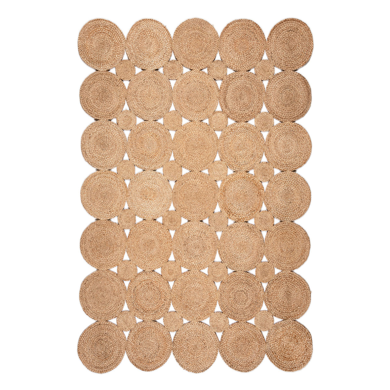 Χαλί Καλοκαιρινό (170x240) Βιοκαρπέτ Jute Rug BRD/99 Natural