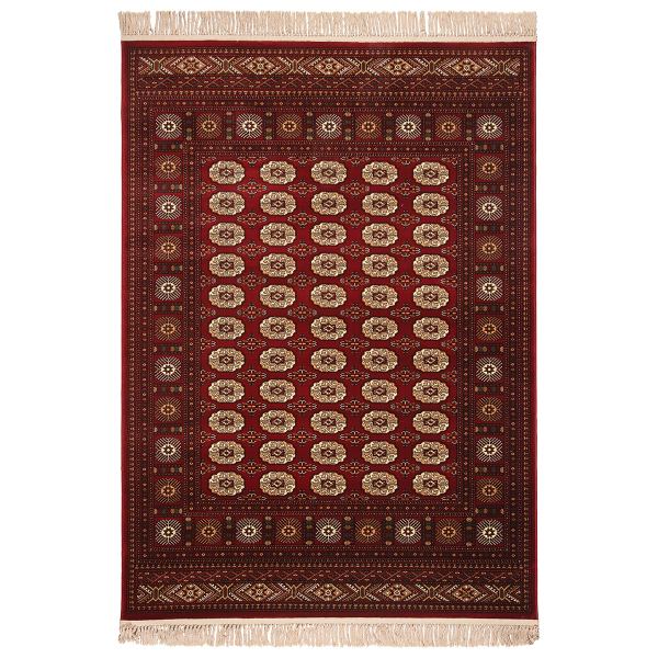 Χαλί Διαδρόμου (80x140) Βιοκαρπέτ Isfahan 5602A Red/ Red