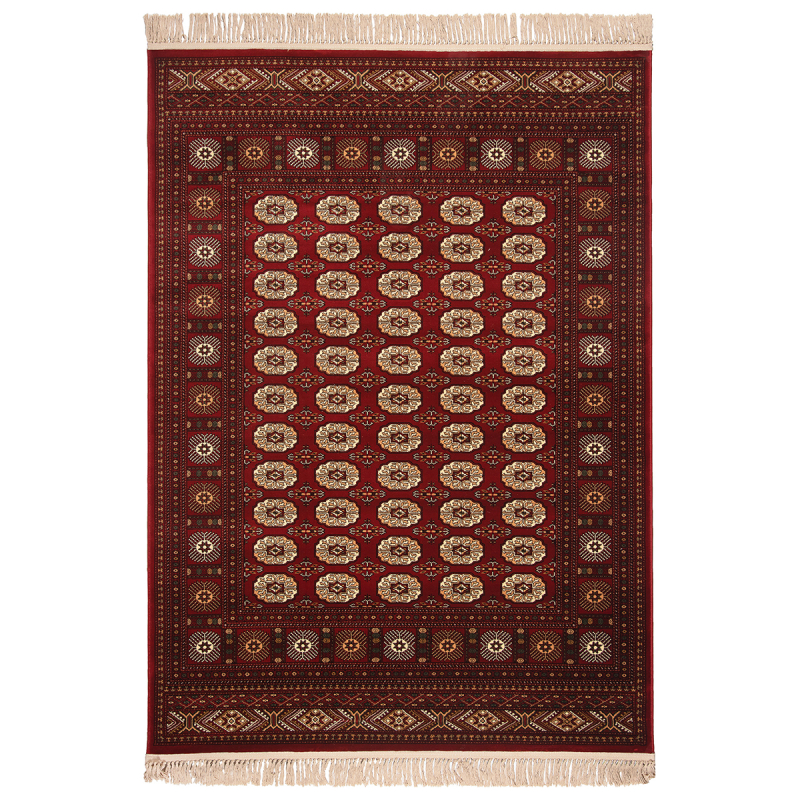 Χαλί Διαδρόμου (80x140) Βιοκαρπέτ Isfahan 5602A Red/ Red