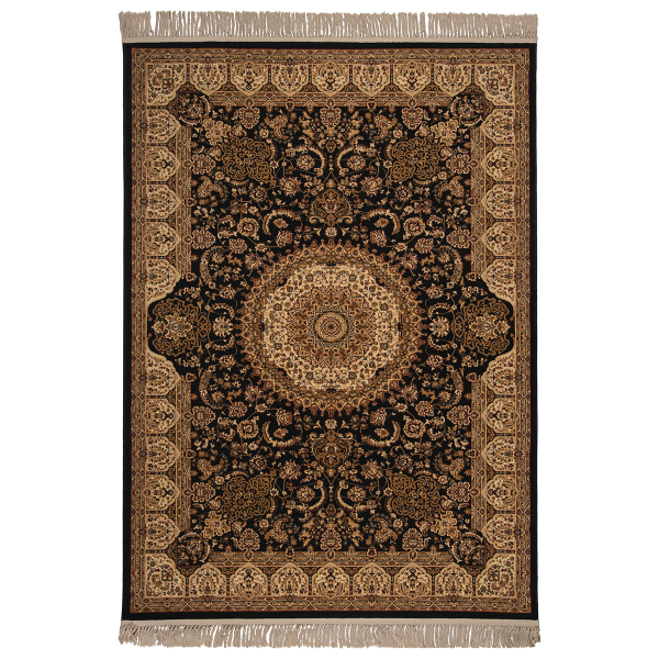 Χαλί (200x290) Βιοκαρπέτ Isfahan 2879A Black/ Cream