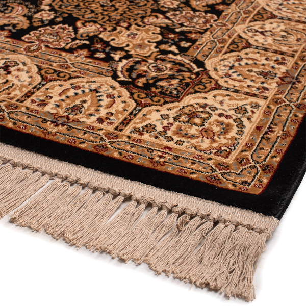 Χαλί (200x290) Βιοκαρπέτ Isfahan 2879A Black/ Cream