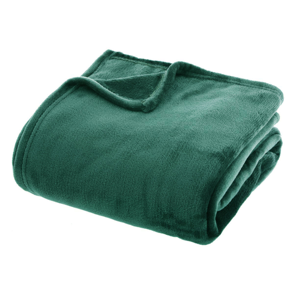 Κουβέρτα Fleece Ημίδιπλη (180x230) A-S Flannel Green 156048H