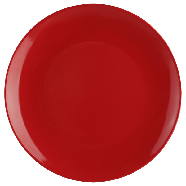 Πιάτο Φαγητού Ρηχό (Φ26) S-D Colorama Red 140602F