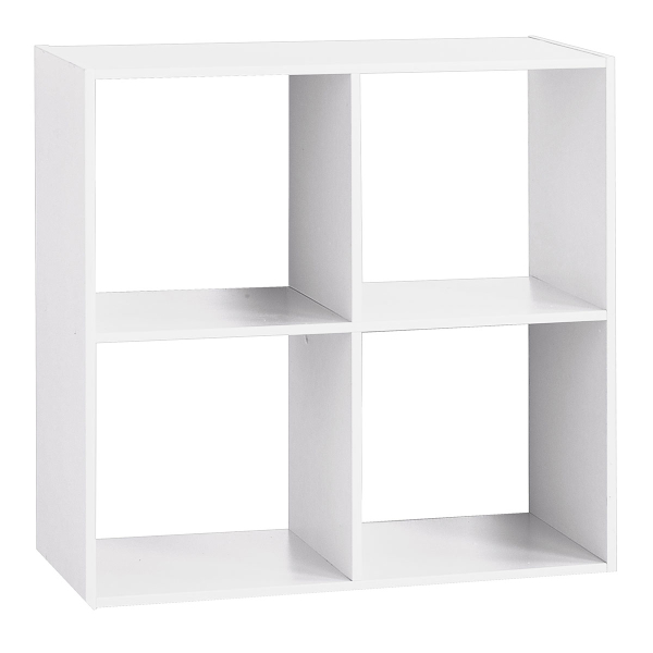 Βιβλιοθήκη Δαπέδου 4 Θέσεων (67.5x32x67.5) F-V Box Mix White 138908C