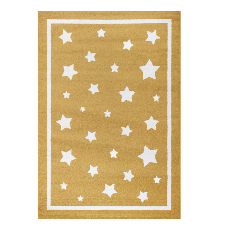 Παιδικό Χαλί (133x190) Ezzo Kiddie Estrella A173AX6 Yellow