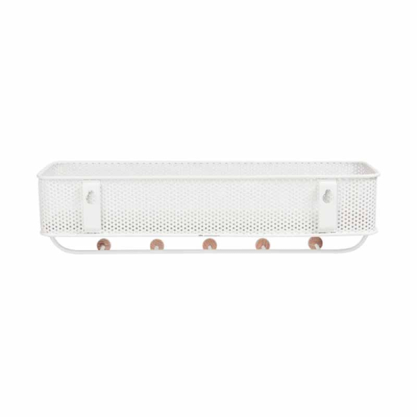 Κρεμάστρα Τοίχου 5 Θέσεων - Organizer Umbra Estique White 1004245-660