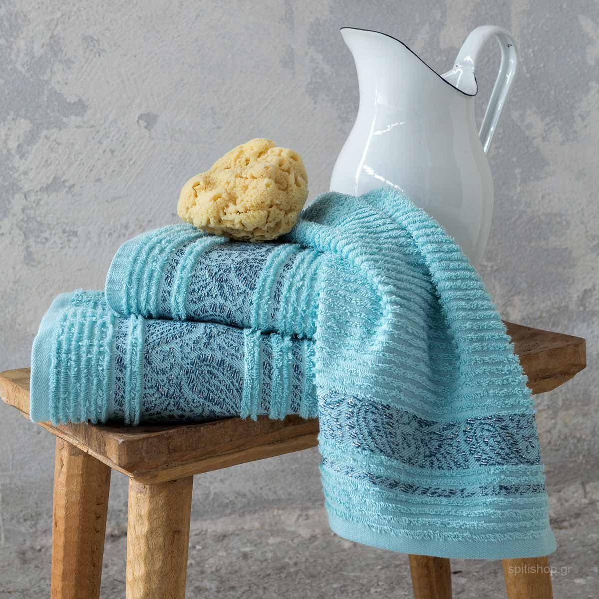 Πετσέτα Χεριών (30×50) Nima Bath Aishun Blue