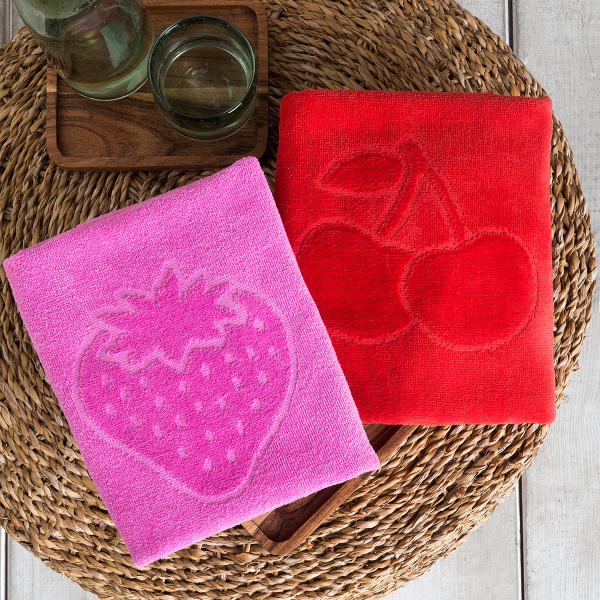 Πετσέτες Κουζίνας (Σετ 2τμχ) Nima Kitchen Towels Sweet