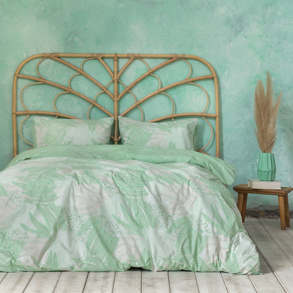 Σεντόνια King Size (Σετ) Nima Bed Linen Aissa Jungle Green