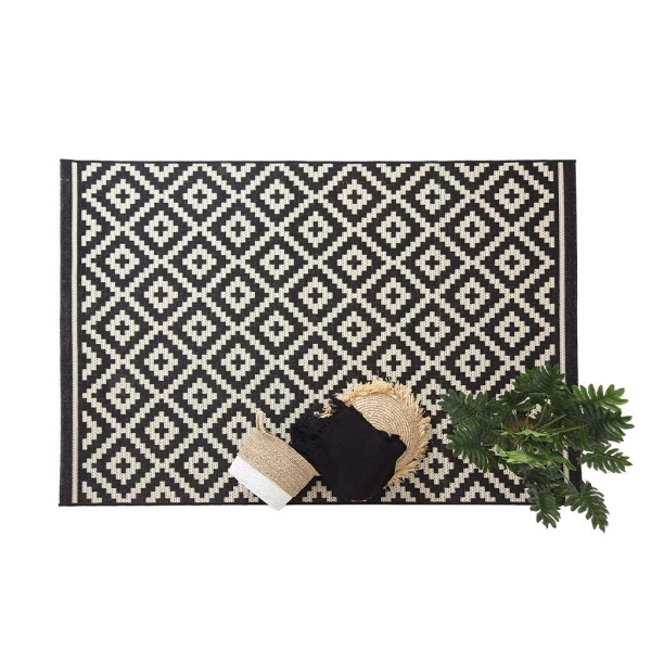 Χαλί Καλοκαιρινό (200x285) Royal Carpet Flox 721K Black