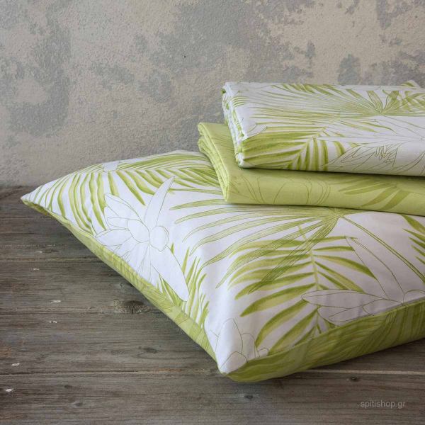 Σεντόνια Μονά (Σετ) Nima Bed Linen Fougere