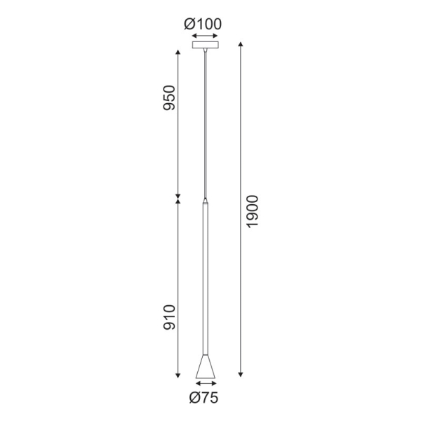 Φωτιστικό Οροφής Μονόφωτο Aca Clouzot YL22801PBK Black