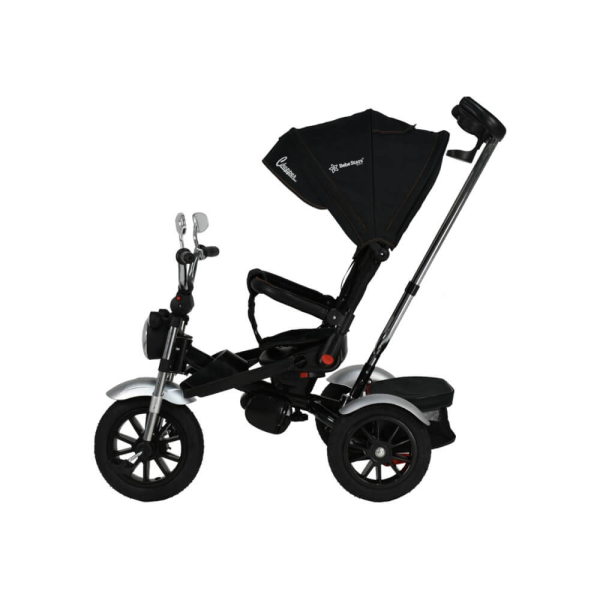 Ποδήλατο Τρίκυκλο (9+ Μηνών) Bebe Stars 360 Chopper 6 In 1 Black 814-188