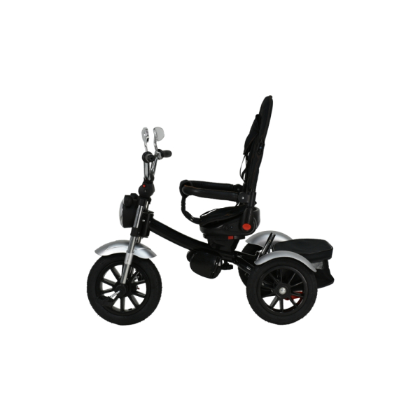 Ποδήλατο Τρίκυκλο (9+ Μηνών) Bebe Stars 360 Chopper 6 In 1 Black 814-188