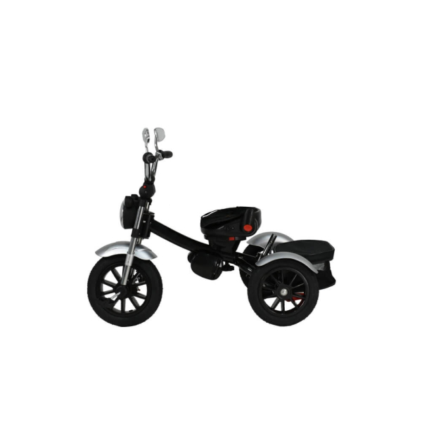 Ποδήλατο Τρίκυκλο (9+ Μηνών) Bebe Stars 360 Chopper 6 In 1 Black 814-188