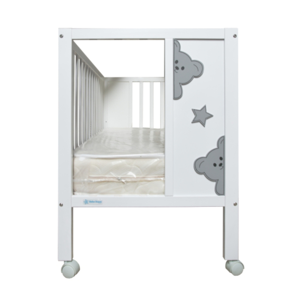 Κούνια (60x130) Bebe Stars Life White 453-02