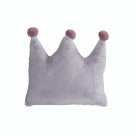 Γούνινο Διακοσμητικό Μαξιλάρι (40x40) Nef-Nef Baby Crown Grey