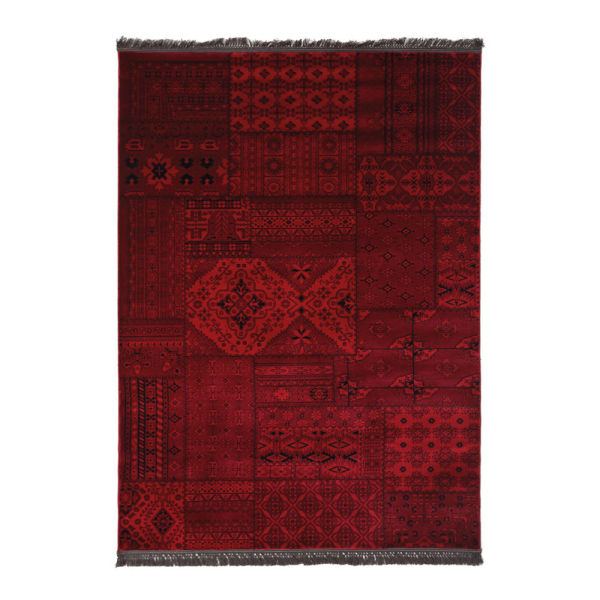 Χαλί (133x190) Royal Carpet Afgan 7675A D.Red