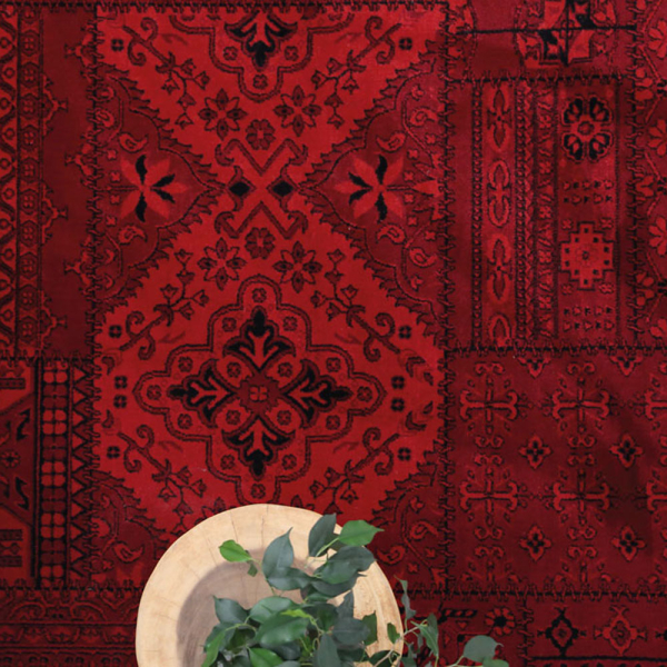 Χαλί (133x190) Royal Carpet Afgan 7675A D.Red