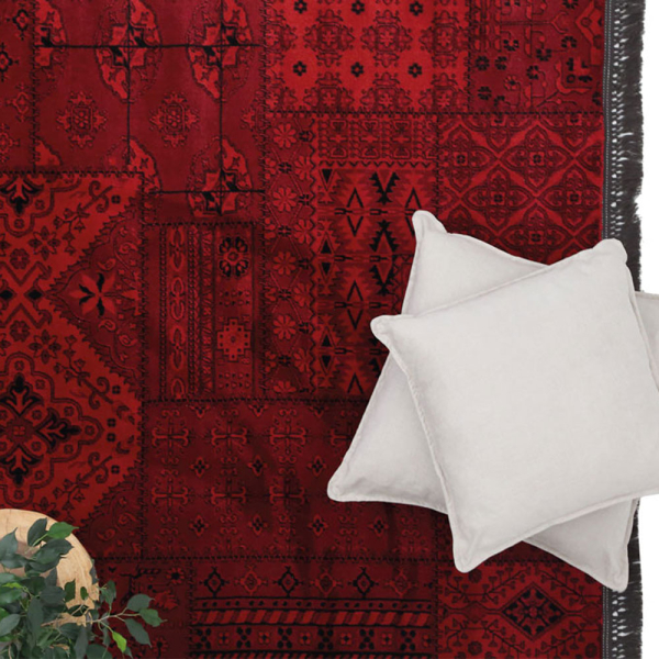 Χαλί (133x190) Royal Carpet Afgan 7675A D.Red