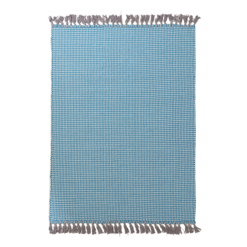 Χαλί All Season (160×230) Royal Carpet Urban Cotton Kilim Houndstooth Sea